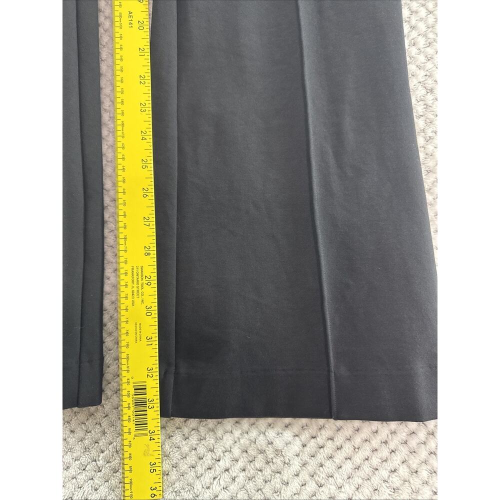 Spanx Perfetfit Ponte Flare Leg Pants Womens S Tall Black 33.5 Inseam High Rise - Picture 6 of 10